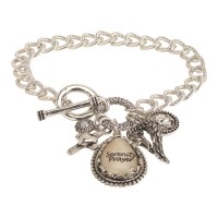 SERENITY PRAYER BUBBLE TOGGLE BRACELET