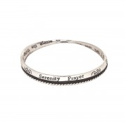 Bangle Bracelet Serenity Prayer Mobius