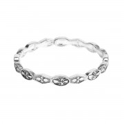 Bracelet Antique Multi Cross Silver Bracelet Antique Multi Cross Silver