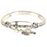 Bracelet Pearl/Serenity Prayer