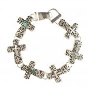 Bracelet Abalone Cross Links Bracelet Abalone Cross Links
