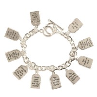 Bracelet 10 Commandments Oval Links