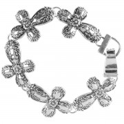 Bracelet Philippians 4:13 Cross/Pearls Bracelet Philippians 4:13 Cross/Pearls