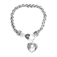 Bracelet Tailored Rope Chain Angel Wing