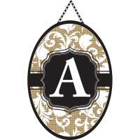 2pk -Door Banner Monogram-A - (Pack of 2)