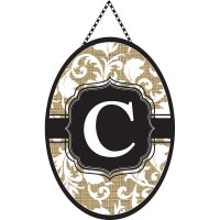 2pk -Door Banner Monogram-C - (Pack of 2) 2pk -Door Banner Monogram-C - (Pack of 2)