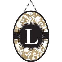 2pk -Door Banner Monogram-L - (Pack of 2) 2pk -Door Banner Monogram-L - (Pack of 2)
