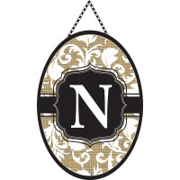 2pk -Door Banner Monogram-N - (Pack of 2) 2pk -Door Banner Monogram-N - (Pack of 2)