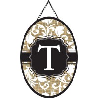 2pk -Door Banner Monogram-T - (Pack of 2)