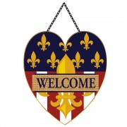 2pk -Door Banner Patriotic Heart - (Pack of 2) 2pk -Door Banner Patriotic Heart - (Pack of 2)