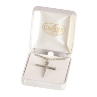 Necklace Pewter Nail Cross