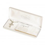 Necklace Mens Confirmation Dove On Cross Necklace Mens Confirmation Dove On Cross