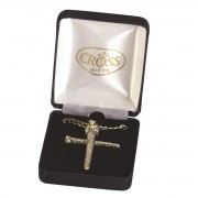 Necklace GoldPlated Large Nail Cross Necklace GoldPlated Large Nail Cross