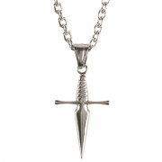 Necklace Stainless Steel Sword Cross Necklace Stainless Steel Sword Cross