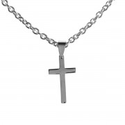 JER 29:11-13 BEVEL CROSS -24"CHAIN