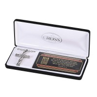 Necklace Cross Prov.3:5-6 24in Chain