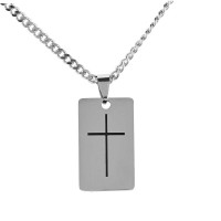 JER 29:11 DOGTAG STAINLESS STEEL 24"CH