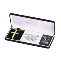 Necklace Grad Box Cross 24Long