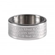 2pk -RING PR 3:5-6 STNLS STL SIZE 9 CARDED - (Pack of 2) 2pk -RING PR 3:5-6 STNLS STL SIZE 9 CARDED - (Pack of 2)
