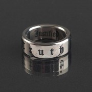 RNG-STAINLESS TRUTH BAND SZ12