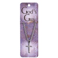 Necklace Gods Guy Thin Box Cross Necklace Gods Guy Thin Box Cross