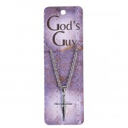 Necklace Gods Guy Sword Cross Necklace Gods Guy Sword Cross