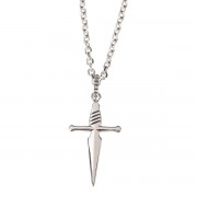 SWORD CROSS STAINLESS STEEL 24" CHAIN SWORD CROSS STAINLESS STEEL 24" CHAIN