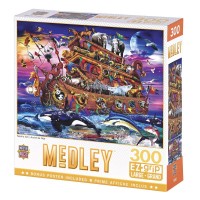 2pk -Jigsaw Puzzle 300 Piece Medley Noahs Ark - (Pack of 2)
