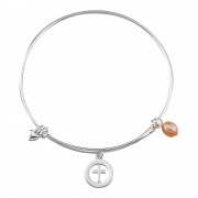 SP Bangle-Cutout Crs,Hrt,Pearl SP Bangle-Cutout Crs,Hrt,Pearl