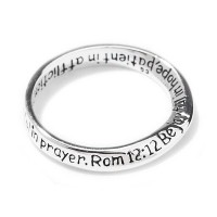 2pk -RING ROM 12:12 MOBIUS SIL PLT SIZE 8 - (Pack of 2) 2pk -RING ROM 12:12 MOBIUS SIL PLT SIZE 8 - (Pack of 2)