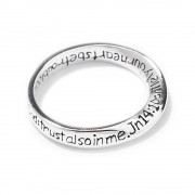2pk -RING JN 14:1 MOBIUS SIL PLT SIZE 9 - (Pack of 2) 2pk -RING JN 14:1 MOBIUS SIL PLT SIZE 9 - (Pack of 2)