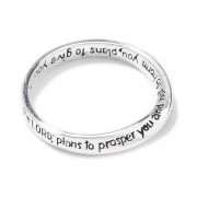 2pk -RING JER 29:11 MOBIUS SIL PLT SIZE 9 - (Pack of 2) 2pk -RING JER 29:11 MOBIUS SIL PLT SIZE 9 - (Pack of 2)