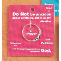 2pk -RNG-SP INSPIRING PHIL4:6 SZ9 - (Pack of 2) 2pk -RNG-SP INSPIRING PHIL4:6 SZ9 - (Pack of 2)