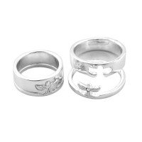 2pk -RNG-SP PUZZLE RING ANGEL SZ 8 - (Pack of 2)