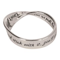Don't Quit Mobius Ring Verse Size 8