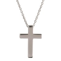 Mini Thin Box Cross Necklace Truth Card