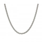 Necklace Mens 18" Cable Stainless Steel Necklace Mens 18" Cable Stainless Steel