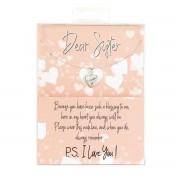 Necklace PS I Love Sister 18in Chain Necklace PS I Love Sister 18in Chain