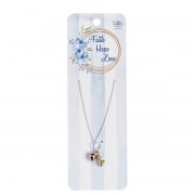 Necklace Faith Hope Love Tri Color Necklace Faith Hope Love Tri Color