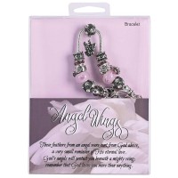 Bracelet Angel Wings/Pink Stones Bracelet Angel Wings/Pink Stones