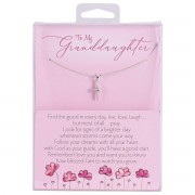 Necklace Granddaughter Star Cross Necklace Granddaughter Star Cross
