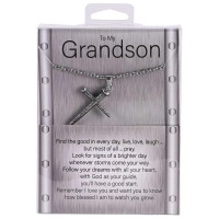 Necklace Grandson Nail Cross 24Inch
