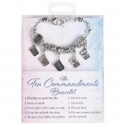 Bracelet 10 Commandments Silver-Plated Bracelet 10 Commandments Silver-Plated