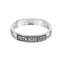 Bracelet 1 Cor 13:13 Tile Stretch