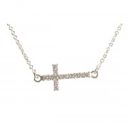 Necklace First Communion Horizontal Cross Necklace First Communion Horizontal Cross