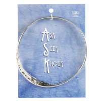 Wide Mobius Bracelet Matthew 7:7-8