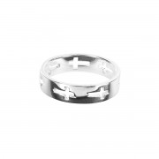 Ring Multi Cutout Cross Size 5 Ring Multi Cutout Cross Size 5