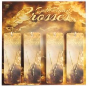 Prepack Gold Plated Crosses 12 Pieces Prepack Gold Plated Crosses 12 Pieces