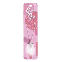 Necklace Gods Girl Journey Cross 16L