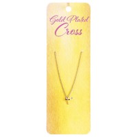 Necklace Box 7/16 Cross 18Long Gold Necklace Box 7/16 Cross 18Long Gold